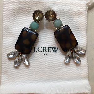 JCrew Tortoise Earrings